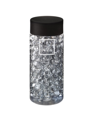 123172g-gel crytsal vase gris 500ml