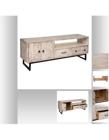 179100-meuble tv 2p 2tir ajay