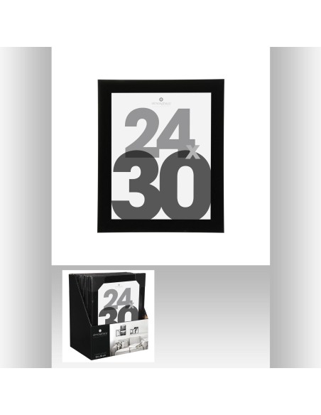 121384a-cadre photo ps noir 24x30 lise