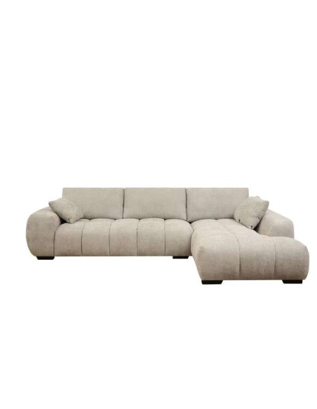 hy-9119 - canap? manhattan angle gauche sd639-14 gris clair