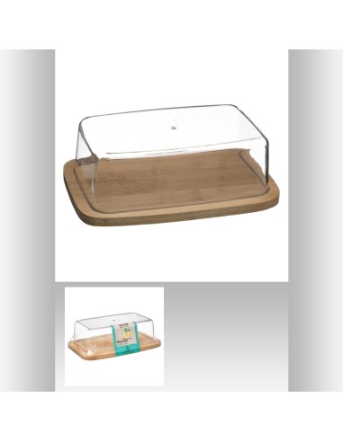 151189 - beurrier ps+bam L. 19 x P. 12 x H. 6,5 cm