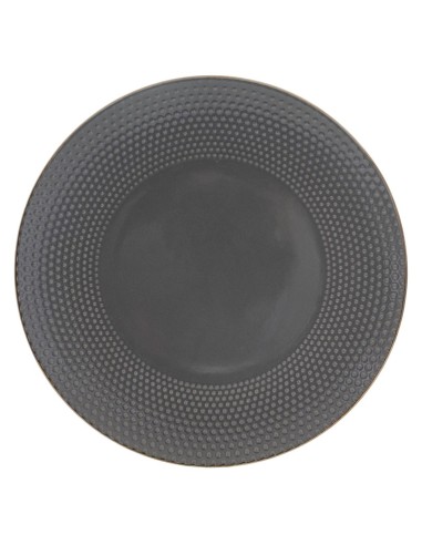154239a-ass plate perle gris 27cm
