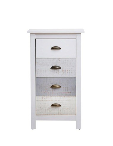 11611-chiffonier romantica 4t multicouleur