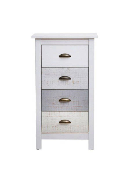 11611-chiffonier romantica 4t multicouleur