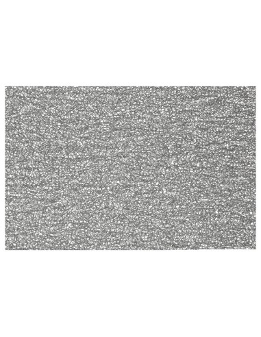 122800e - set table spaghetti gris 30x45 L. 44,5 x P. 30 x H. 0,2 cm