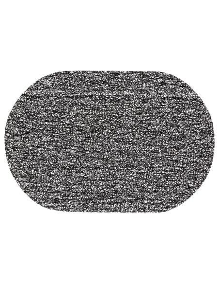 122801a-set table spaghetti noir 44x29 L. 44,5 x P. 29,5 x H. 0,2 cm