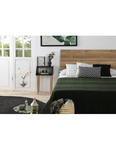 d1 chevet aldo 1h noir/chene marck 12600