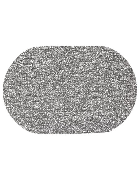 122801e-set table spaghetti gris 44x29 L. 44,5 x P. 29,5 x H. 0,2 cm
