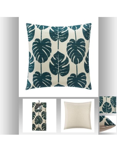 164104a - housse cous chen feuil ve40x40