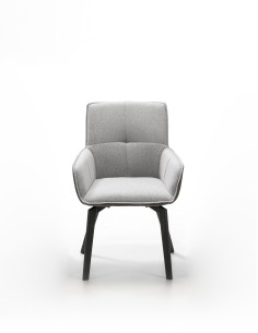 d1 13372 fauteuil malibu vert/pieds noir