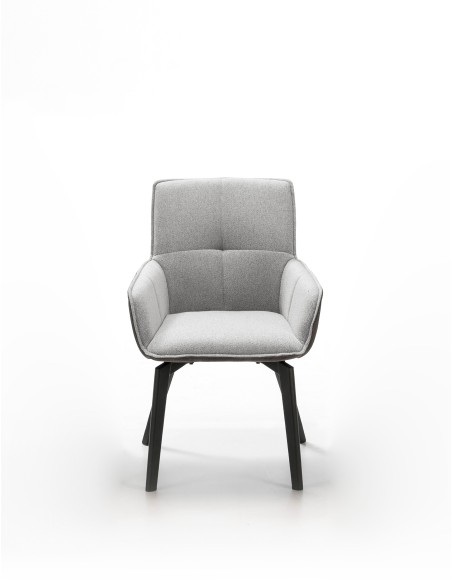 d1 13372 fauteuil malibu vert/pieds noir