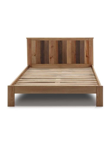 13818 - lit 135/140 maude cire-cire a/sommier