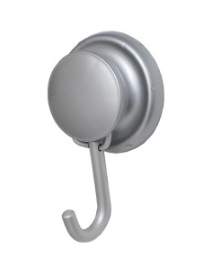 9100099 - crochet aluminium sur ventouse - chrome