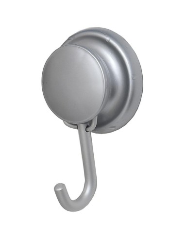 9100099 - crochet aluminium sur ventouse - chrome