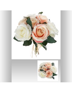 155722 - bouquet 7 rose veill rosae h30