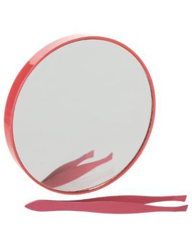 miroir poche +pince epiler met