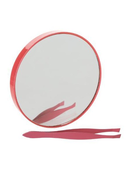 miroir poche +pince epiler met