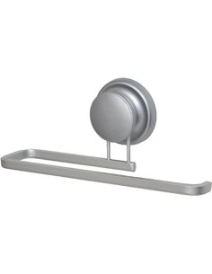 9100299 - porte serviettes aluminium sur ventouse - chrome
