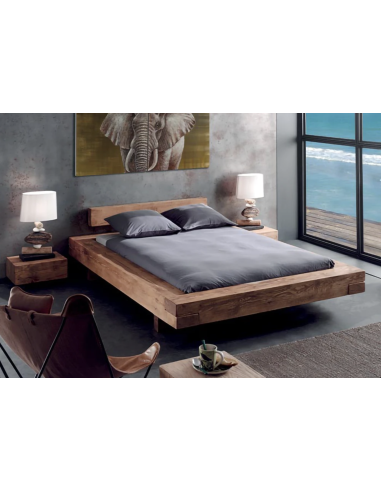 lit poutre 140x190 cm