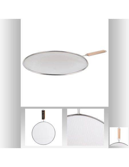 120341 - couvercle anti-projection 29cm L. 28,7 x P. 0,7 x H. 43,5 cm