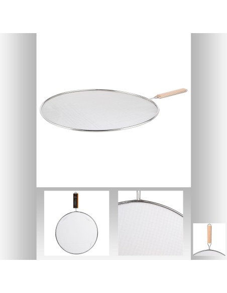 120342 - couvercle anti projection 33cm L. 47,5 x P. 33 x H. 1,2 cm