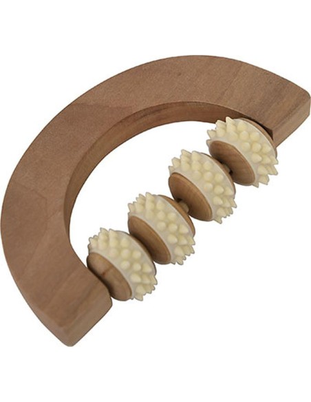 75550104 - rouleau de massage - bois