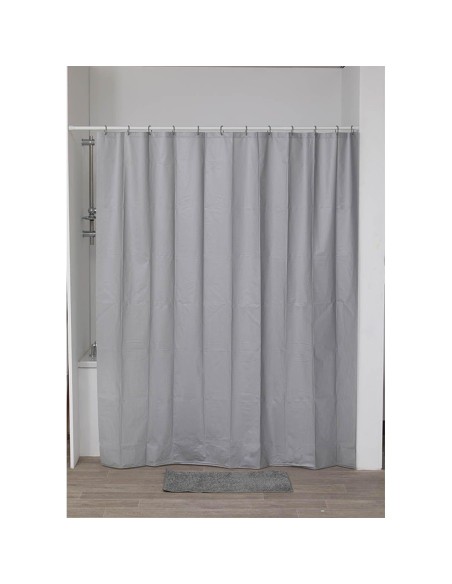 1107107 - rideau de douche laser eva 180x200 cm - argent