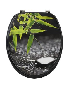 4103654 - abattant wc mdf 18 pouces attaches acier inoxydable - punta cana