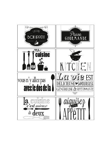 135698-sticker illu 75x45 alu cuisine