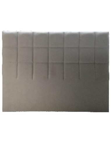 14642 - téte de lit 160 cali l1 gris fonce