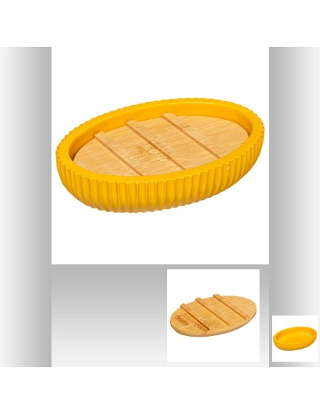 174542c-porte savon moutarde modern