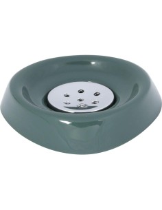 6418142-porte savon pp conique - vert fonce
