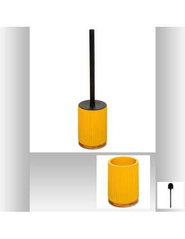 174543c - brosse wc moutarde modern
