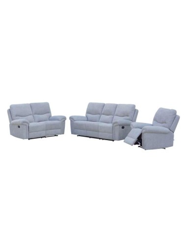 hd1960 - canapé alison relax 2 p gris clair  450 ote modern