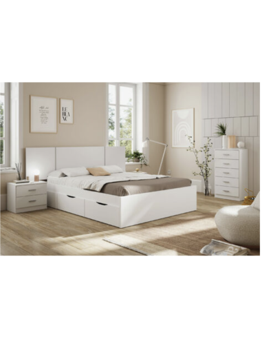 14620-chevet duo / couple 2 tiroirs blanc_11032