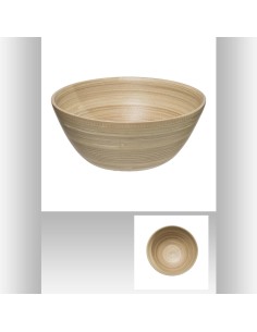 154104g - saladier bambou nat 25cm
