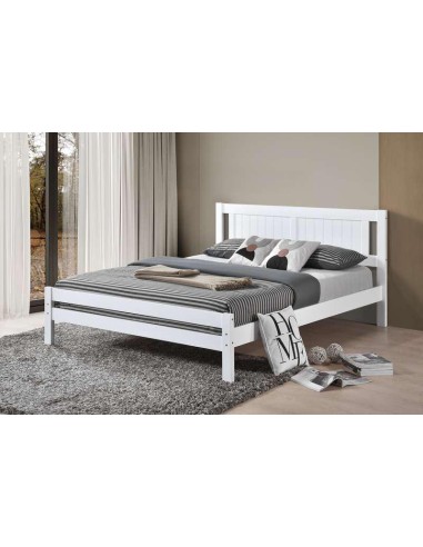 lit lyra 140*190cm blanc