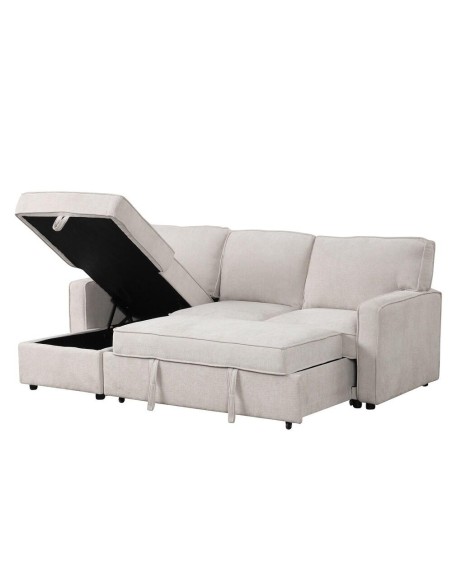 canapé conv bono gris metal malmo n95