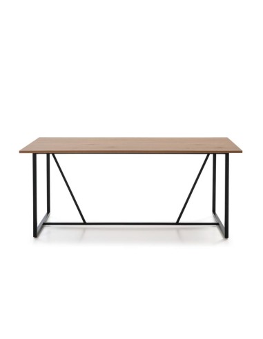 14283-table rect mela 180x90 chene/noir
