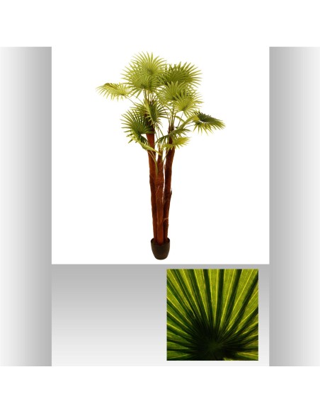 136521 - palmier artif h180 L. 110 x P. 110 x H. 190 cm