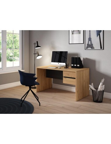 14875_ex-bureau (51270) 2 tiroirs nat/bocami