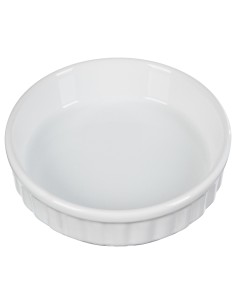 135125 - ramequin 9cm ceram blanc D. 8,9 x H. 4,7 cm
