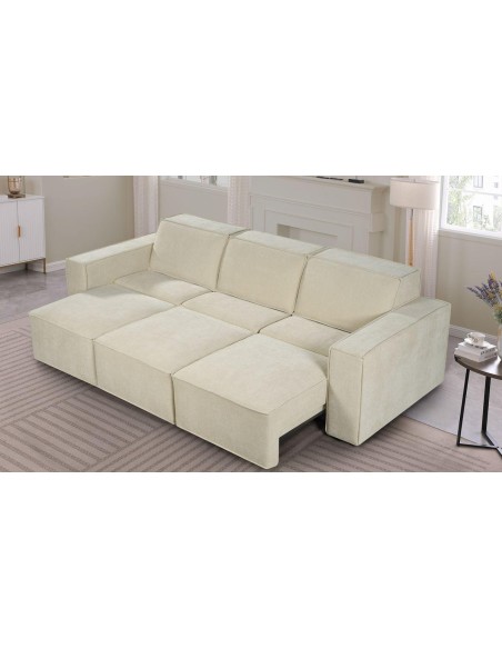 nc1701 canapé bella electrique bleu canard city 357