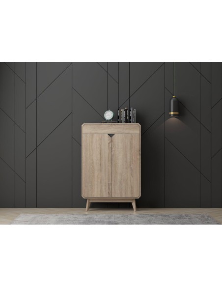 sc1515mp - meuble chaussure hana 80*34*116 cm