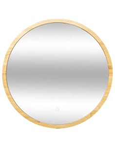 174661 - miroir mur led rond bam