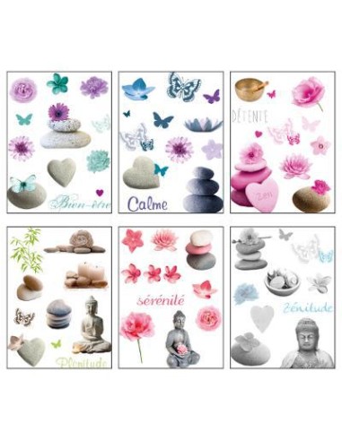 137474 - sticker illu zen rom 37x30 ass