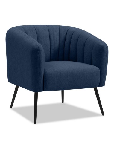hd71511-fauteuil jude tissu bleu