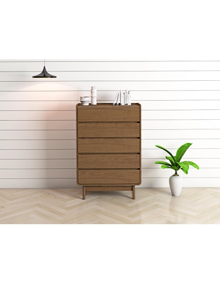 cod1823mpé-échiffonnierésummeré5étiroirsé79*39*101cm