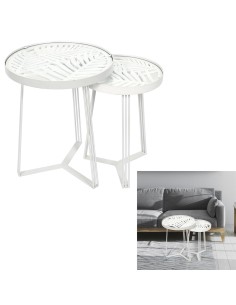 table gigogne wild blanc 2/2