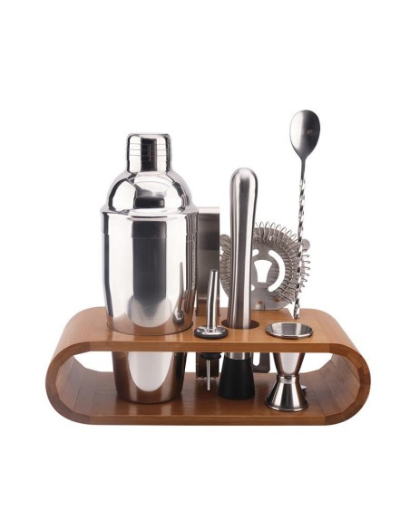 kv7303 - coffret a cocktail support bambou m10